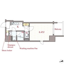 Luce Kujonishiの物件間取画像